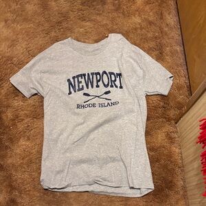 Gray Newport Rhode Island T-Shirt